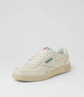 REEBOK Court Advance M Chalk Dark Green Sneakers