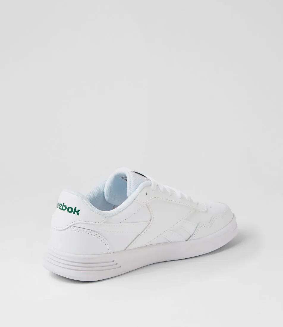 REEBOK Court Advance M White Green Sneakers