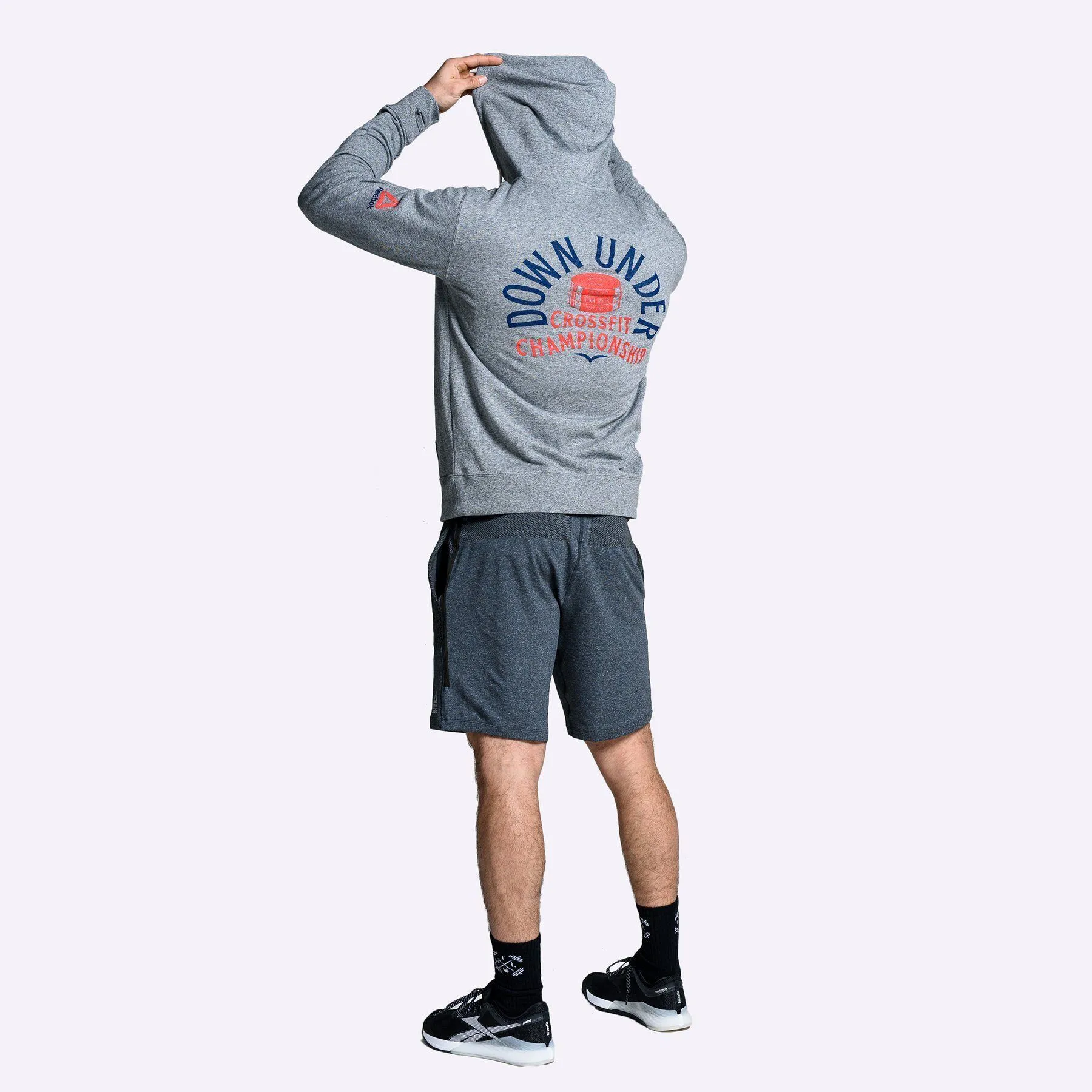 Reebok - Down Under CrossFit Championship Hoodie - Unisex - Grey