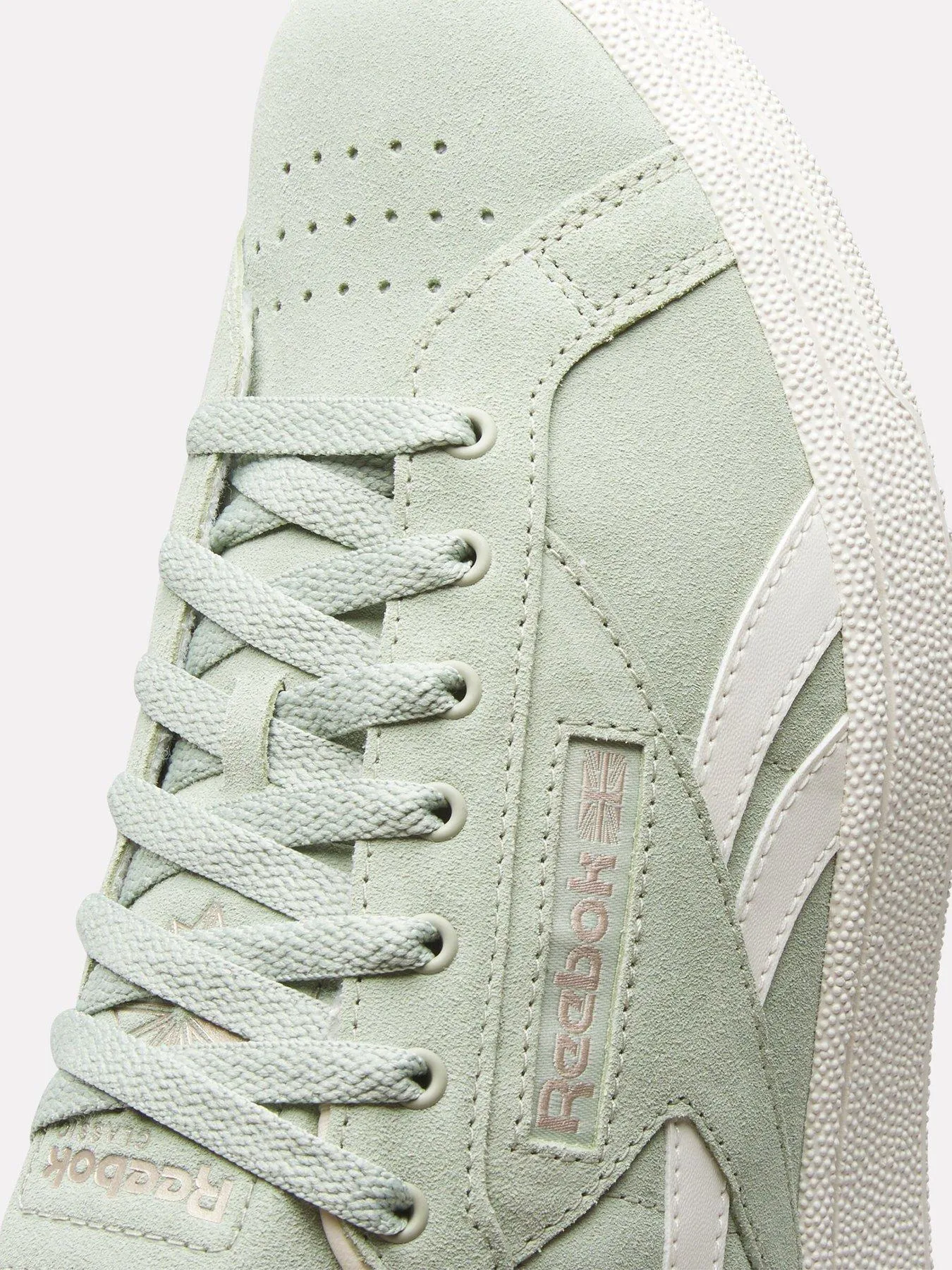 Reebok Mens Club C Grounds UK Trainers - Green