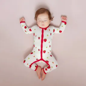 Romper in Strawberry