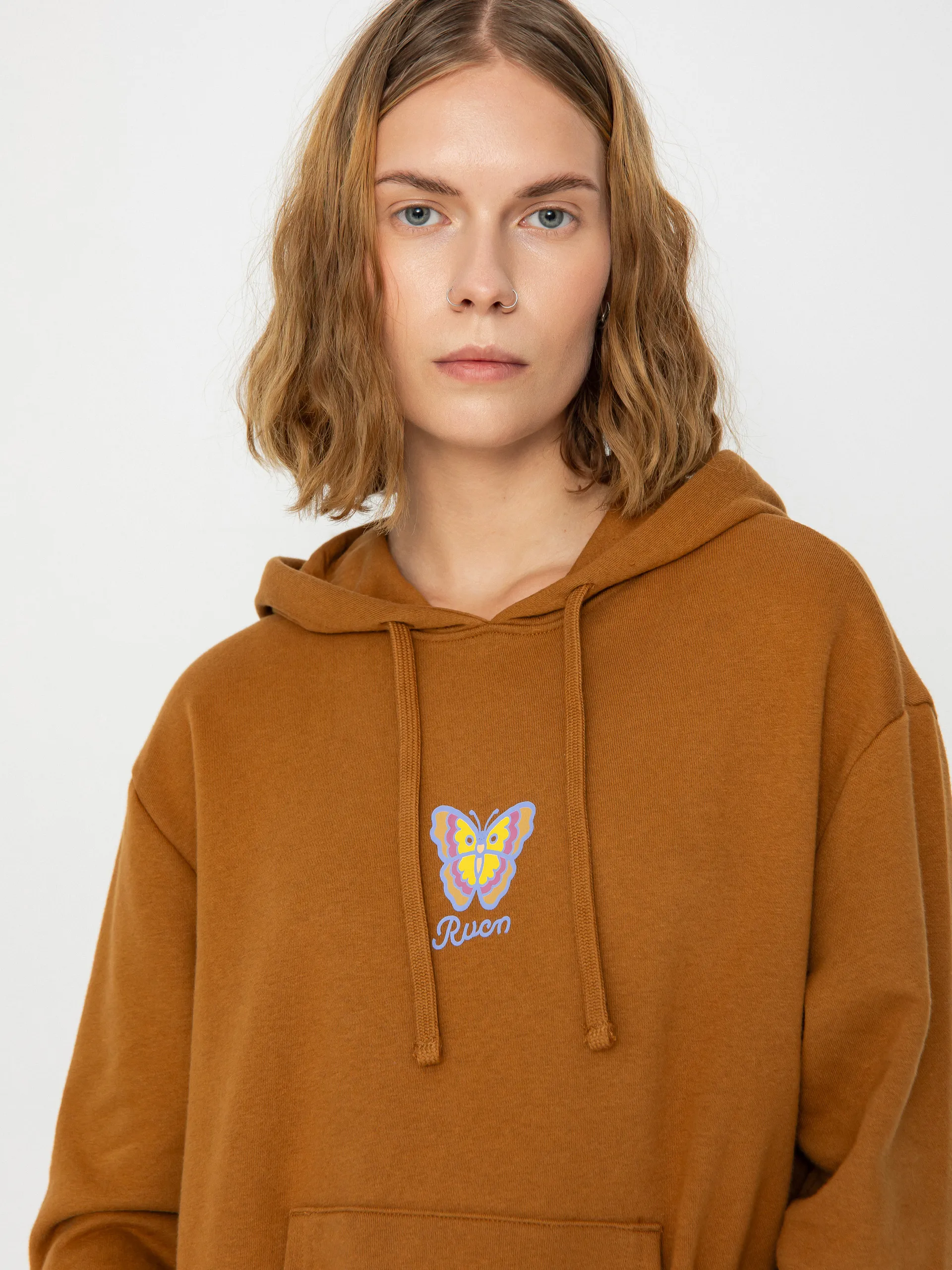 RVCA So Fly Sweatshirt Wmn (workwear brown)