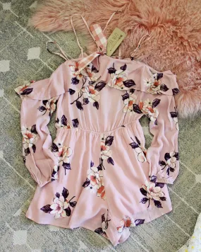 Sadie Pink Romper