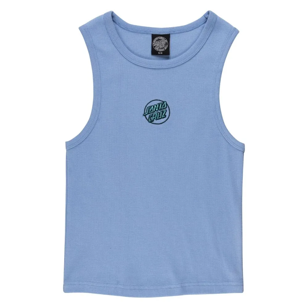 Santa Cruz Partial Dot Emb Tank Vest Hyacinth: 10