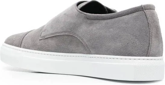 Scarosso buckle monk sneakers Grey