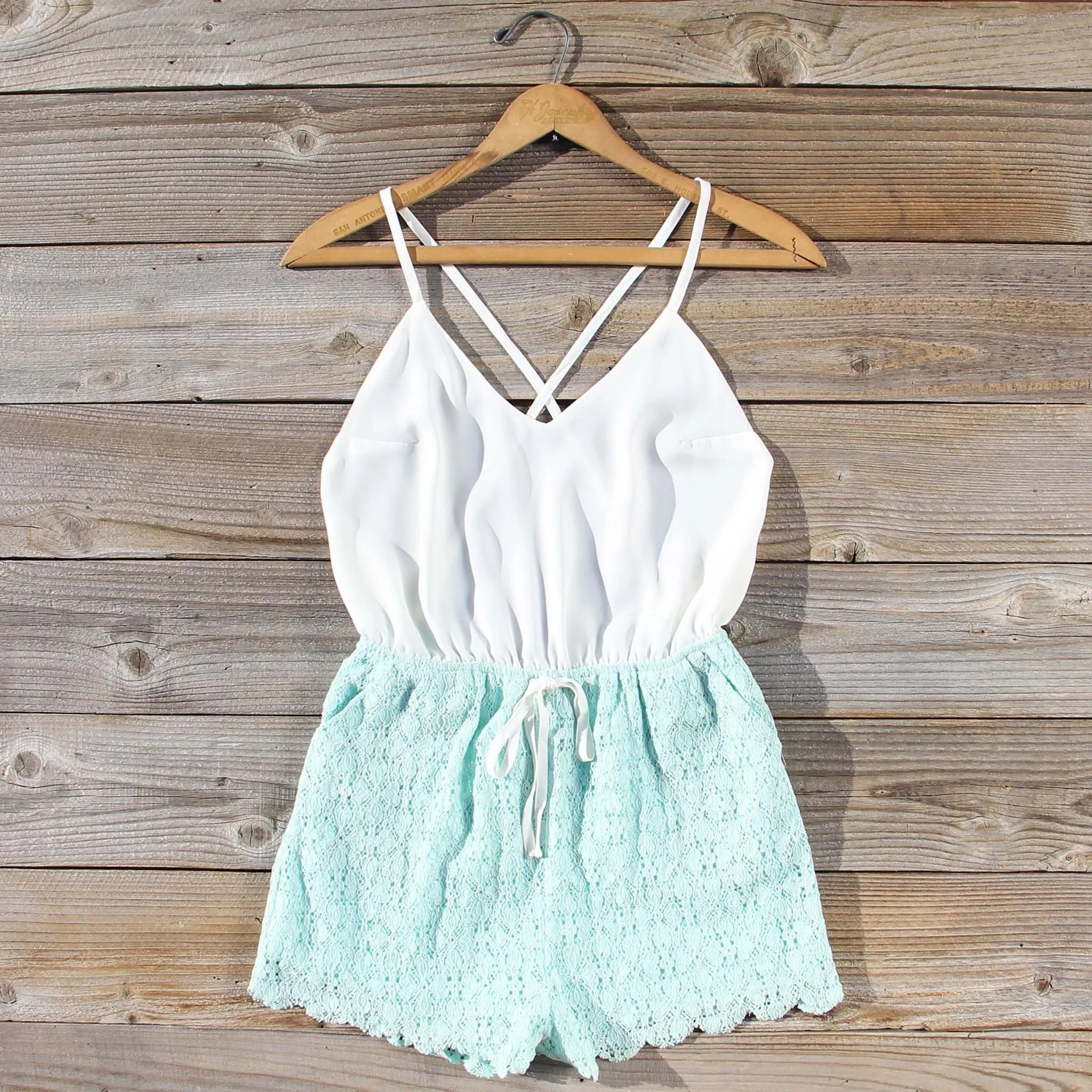 Sea Lace Romper