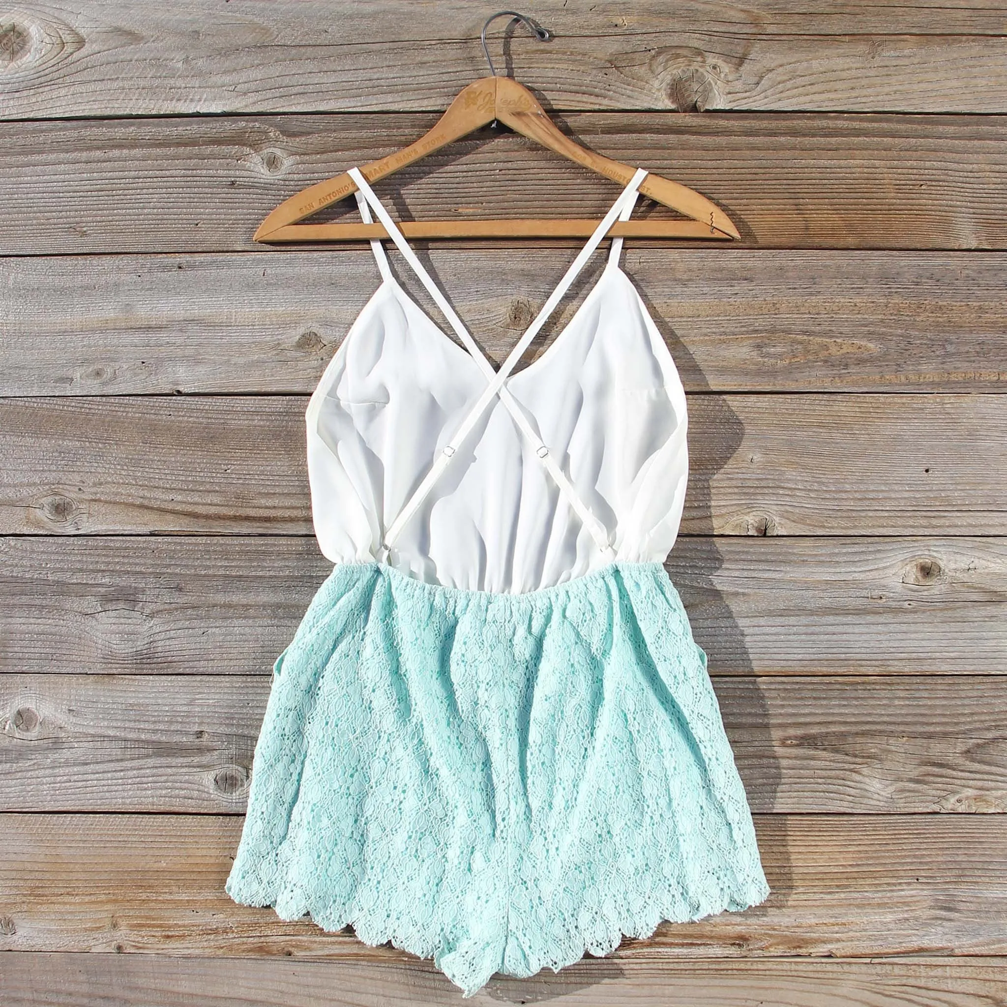 Sea Lace Romper