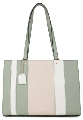 Shoulder bag with 2 mint handles \4020017\