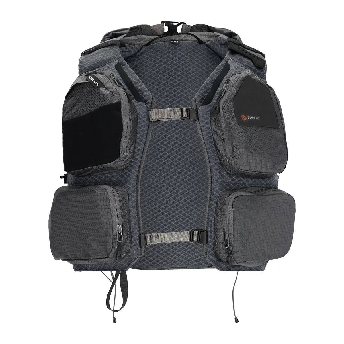 Simms Flyweight Vest Pack Smoke