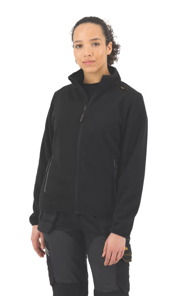 Site Callard Womens Fleece Black Size 18 - Screwfix