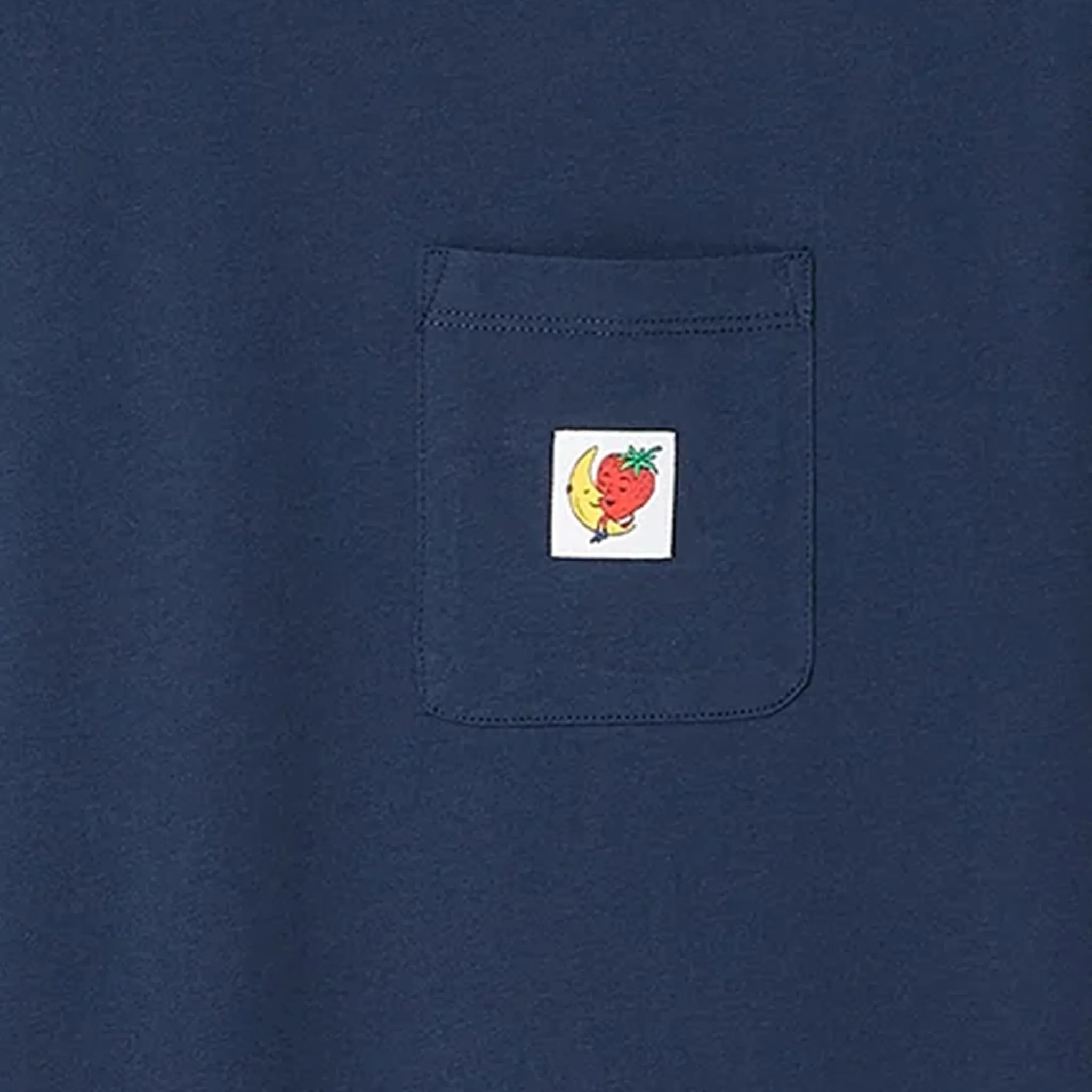 Sky High Farm Workwear Logo Label T-Shirt (Navy)