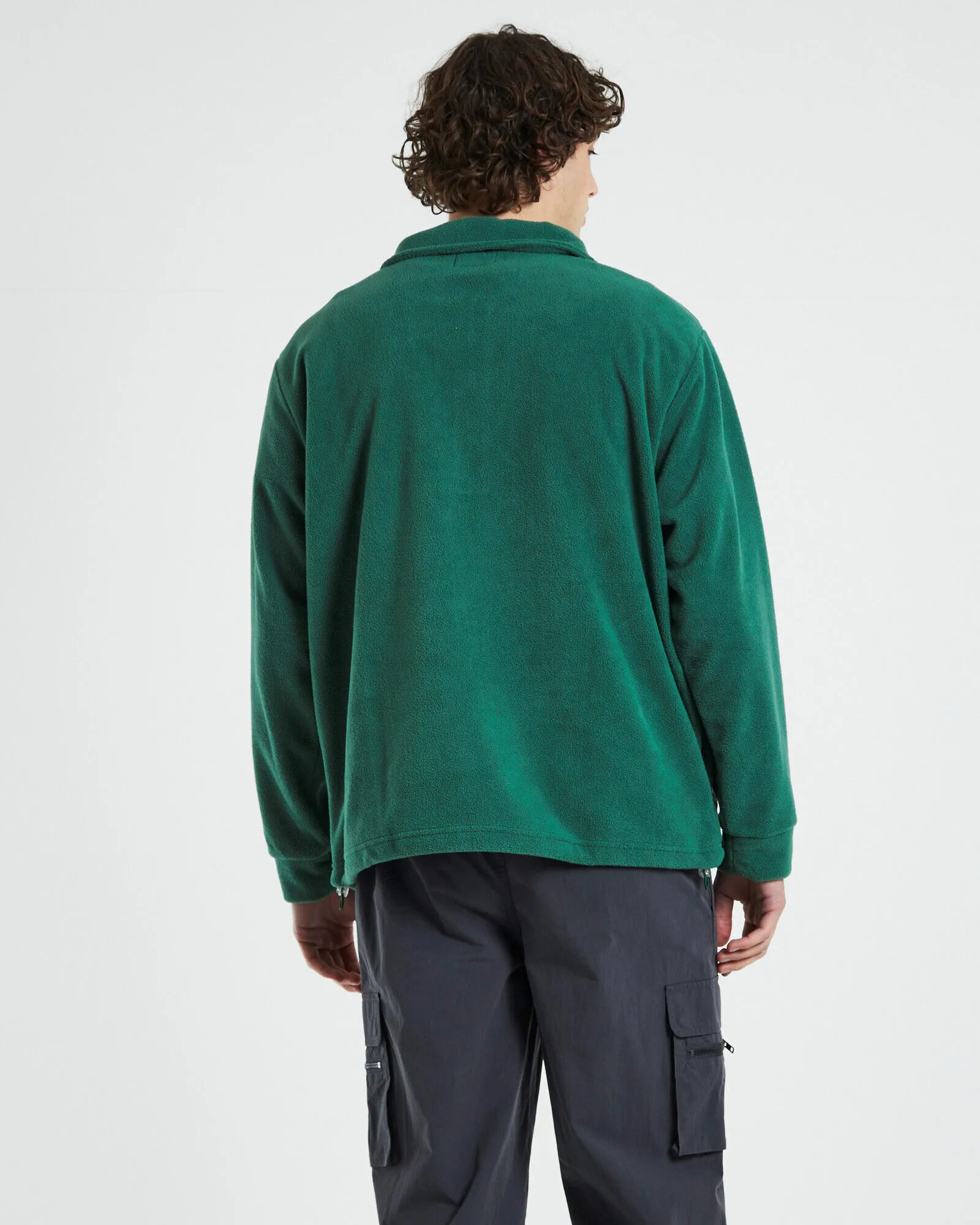 Standard Everest Polar Fleece in Spruce Green