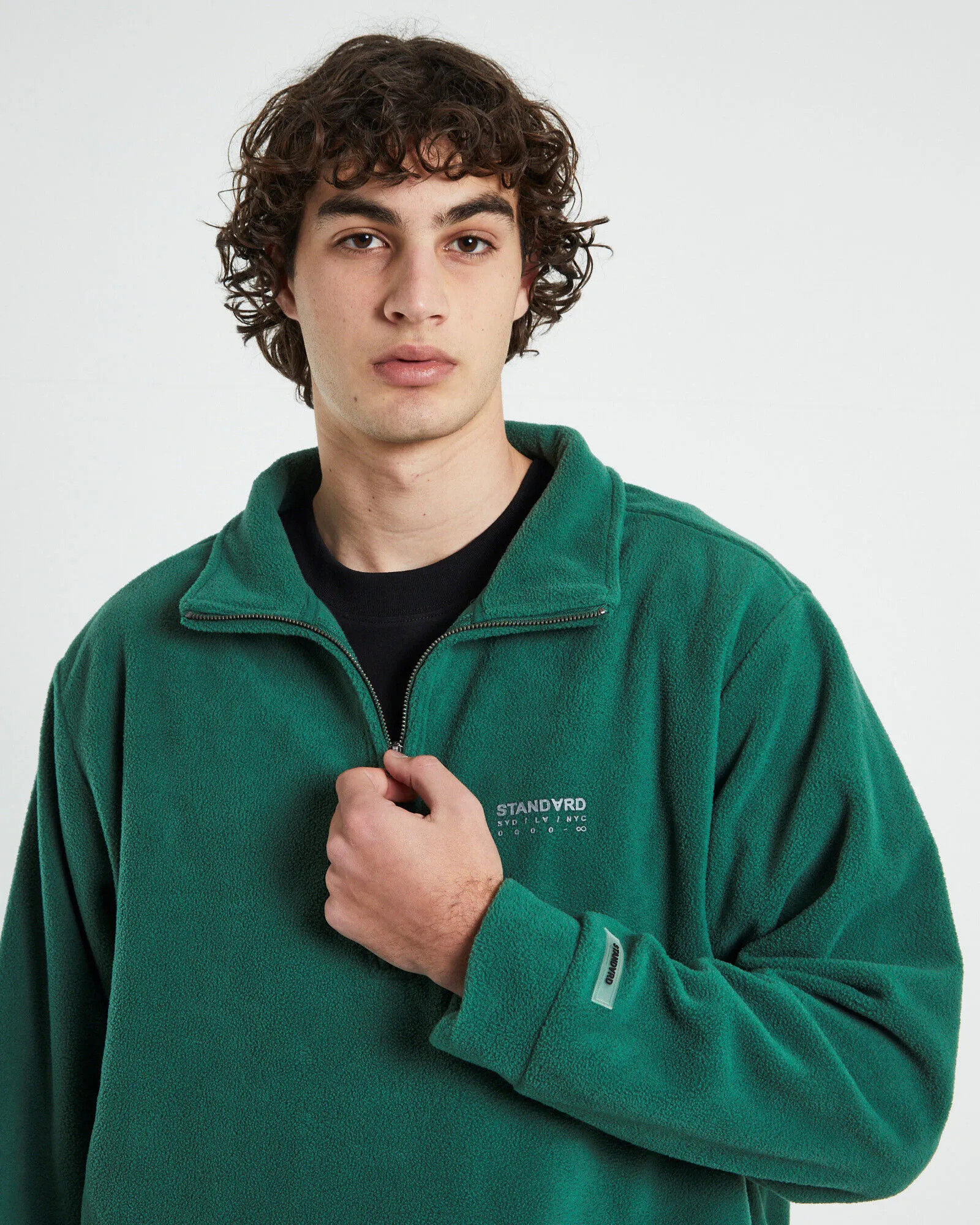 Standard Everest Polar Fleece in Spruce Green