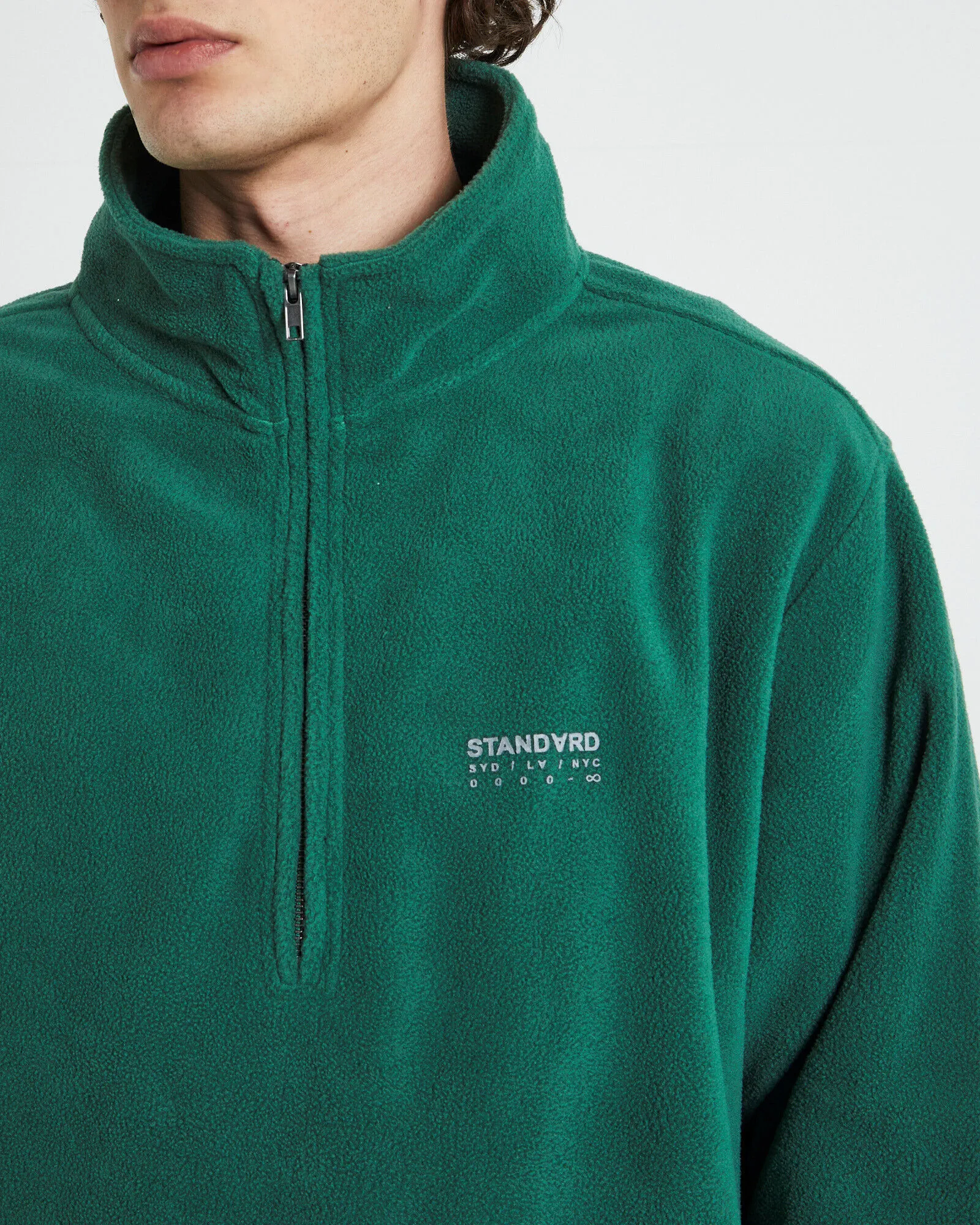 Standard Everest Polar Fleece in Spruce Green