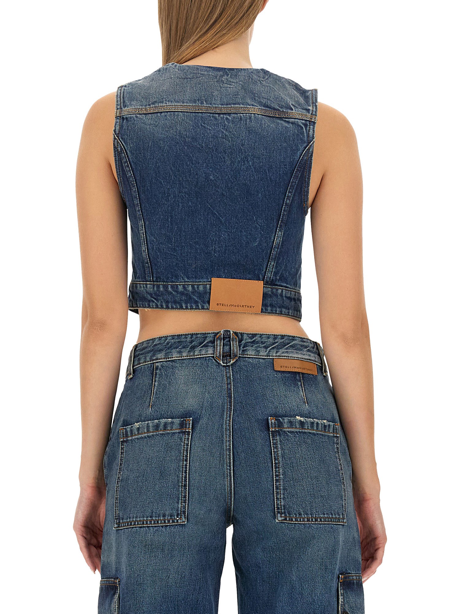 STELLA McCARTNEY    DENIM VEST