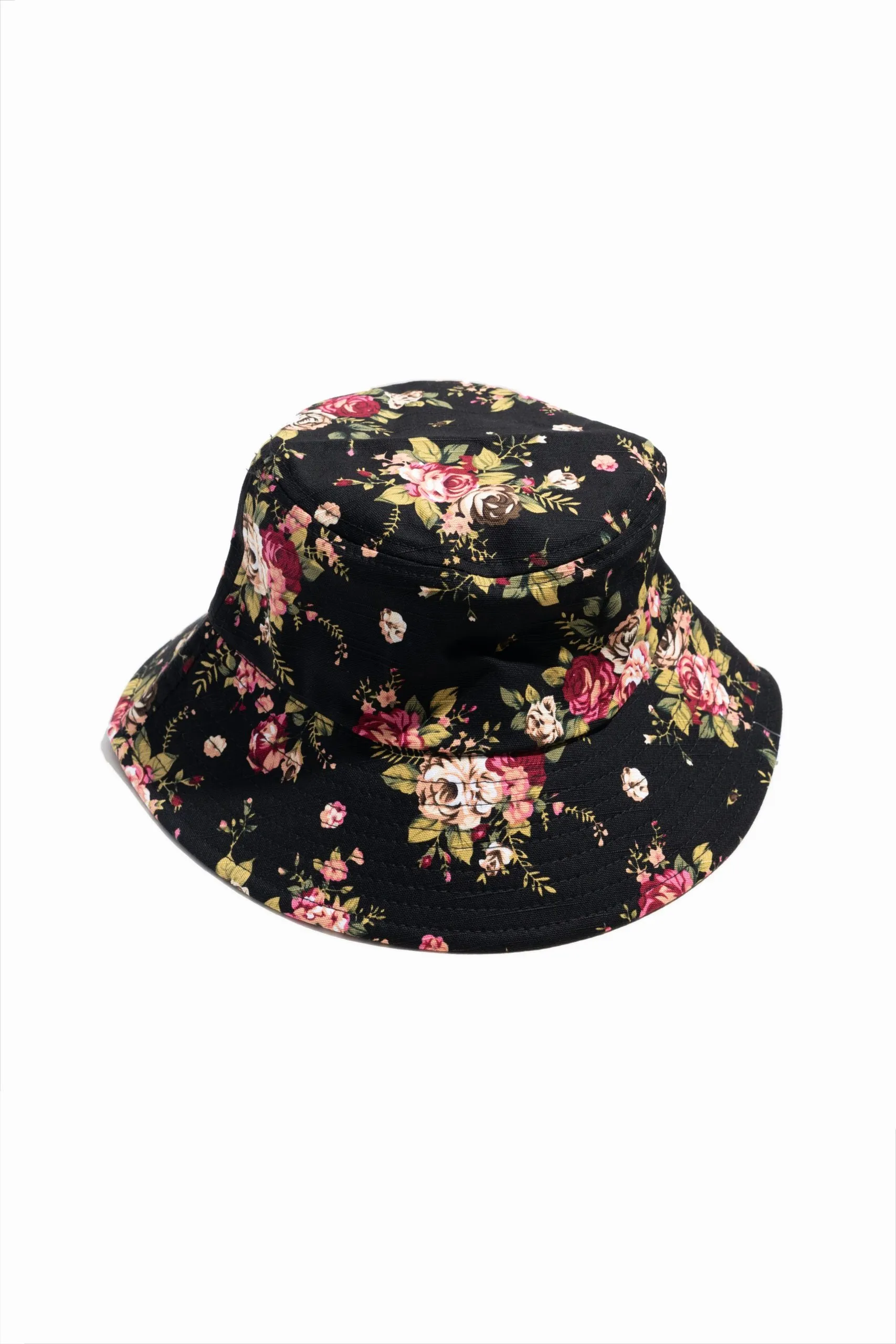 Stilen Black Floral Bucket Hat