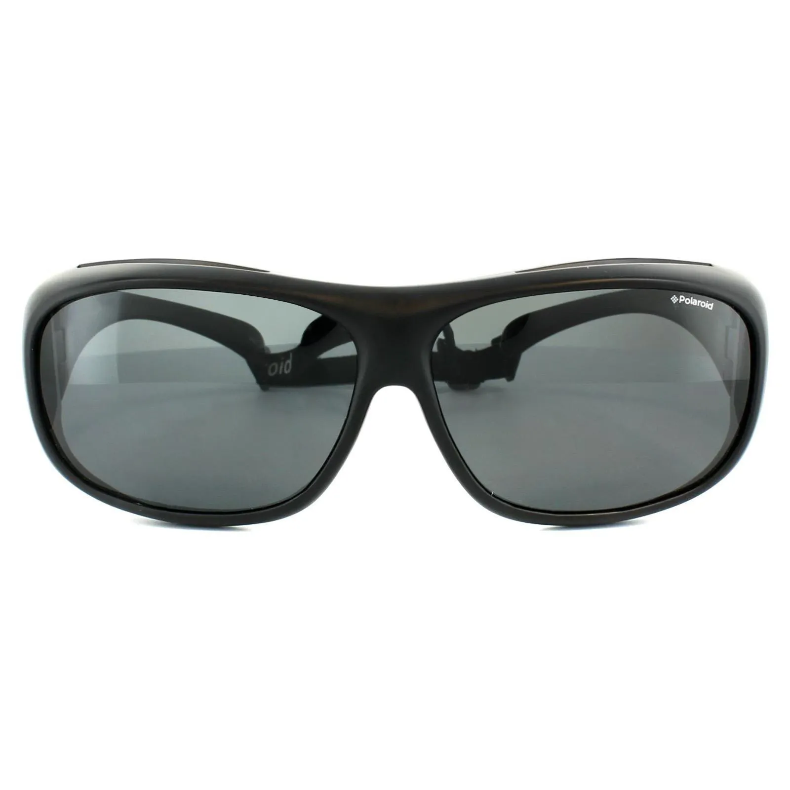 Sunglasses | Suncovers Wrap Black Grey Polarized Sunglasses | Polaroid