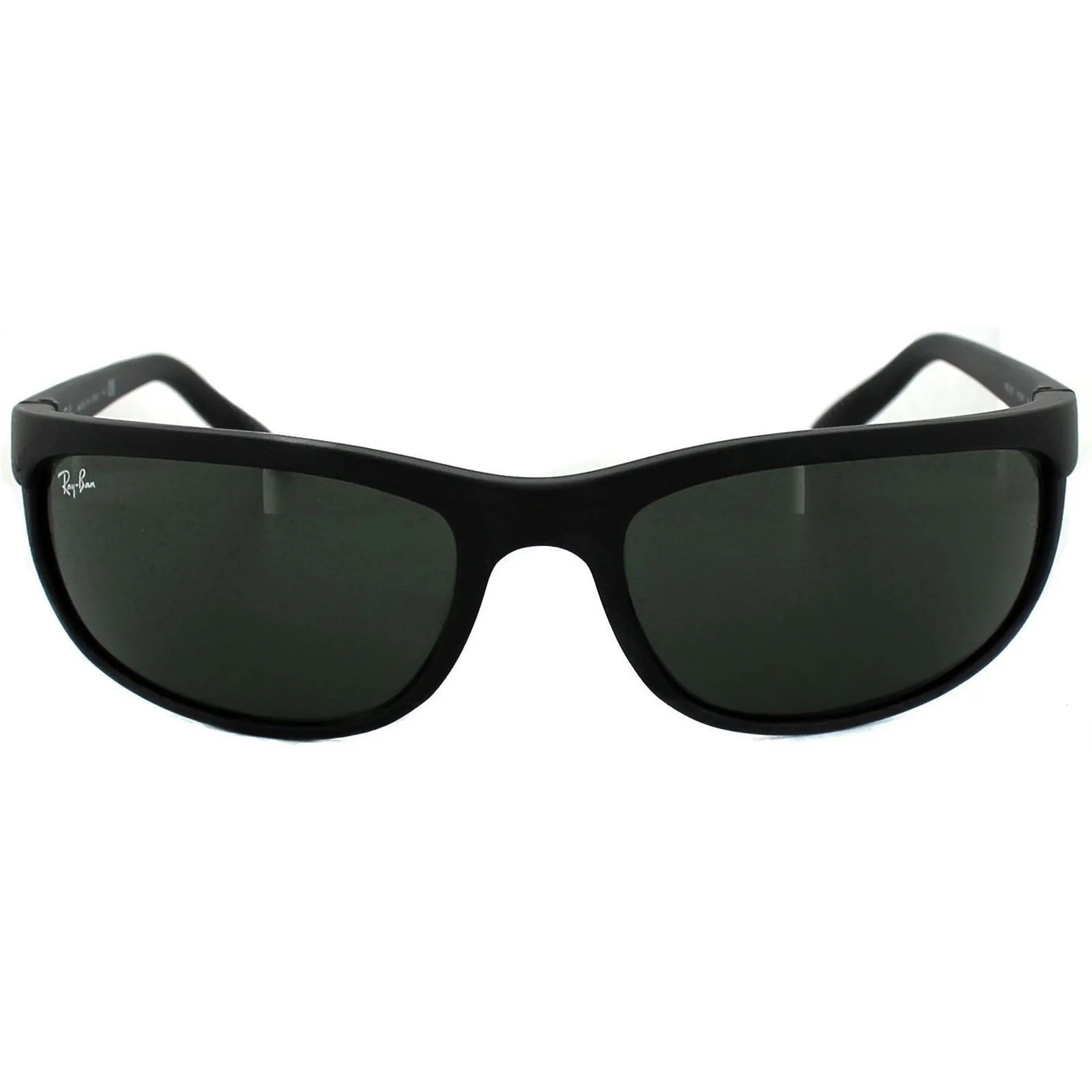 Sunglasses | Wrap Black Matt Black Green Predator 2 2027 Sunglasses | Ray-Ban