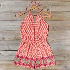 Sunstone Romper in Red