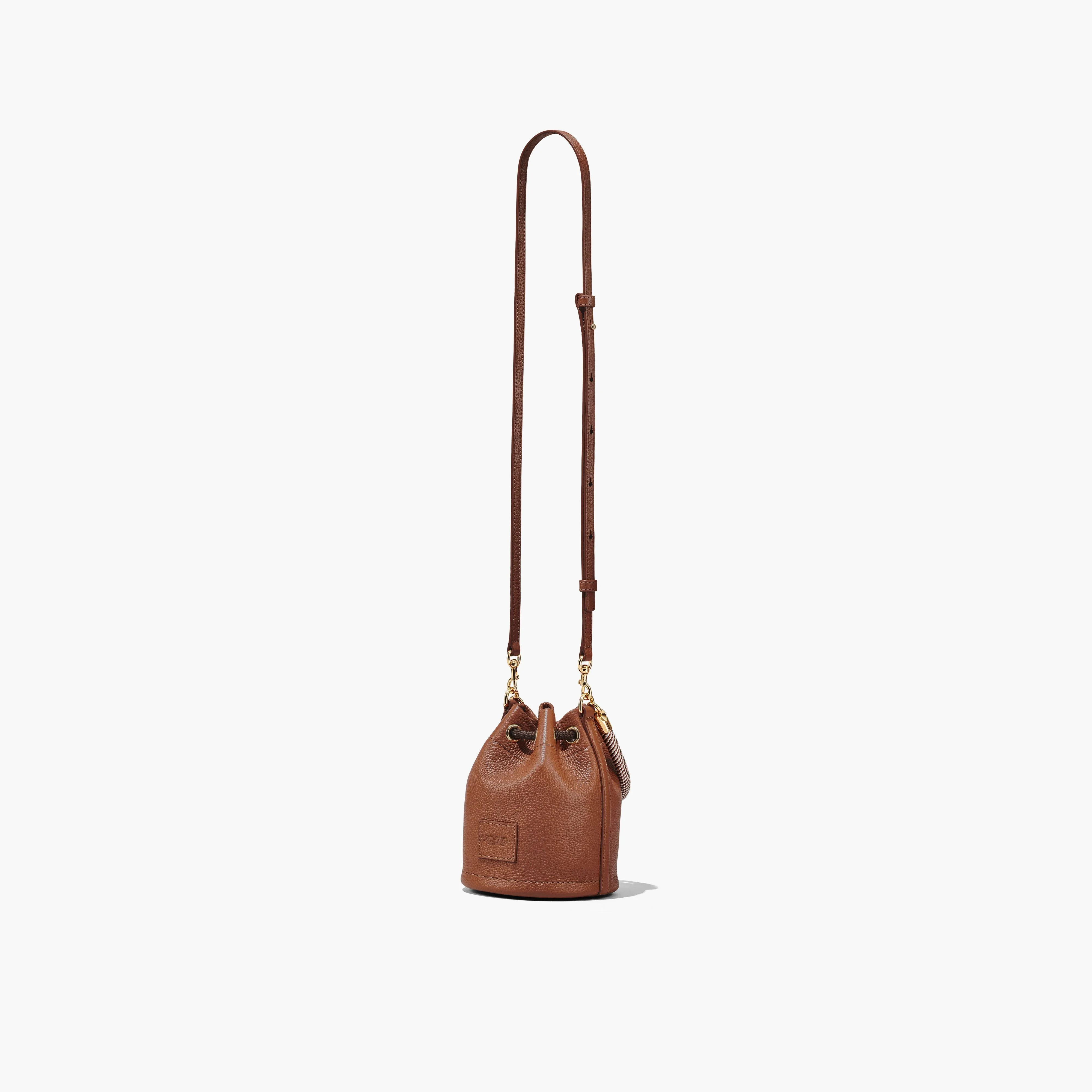 The Leather Mini Bucket Bag