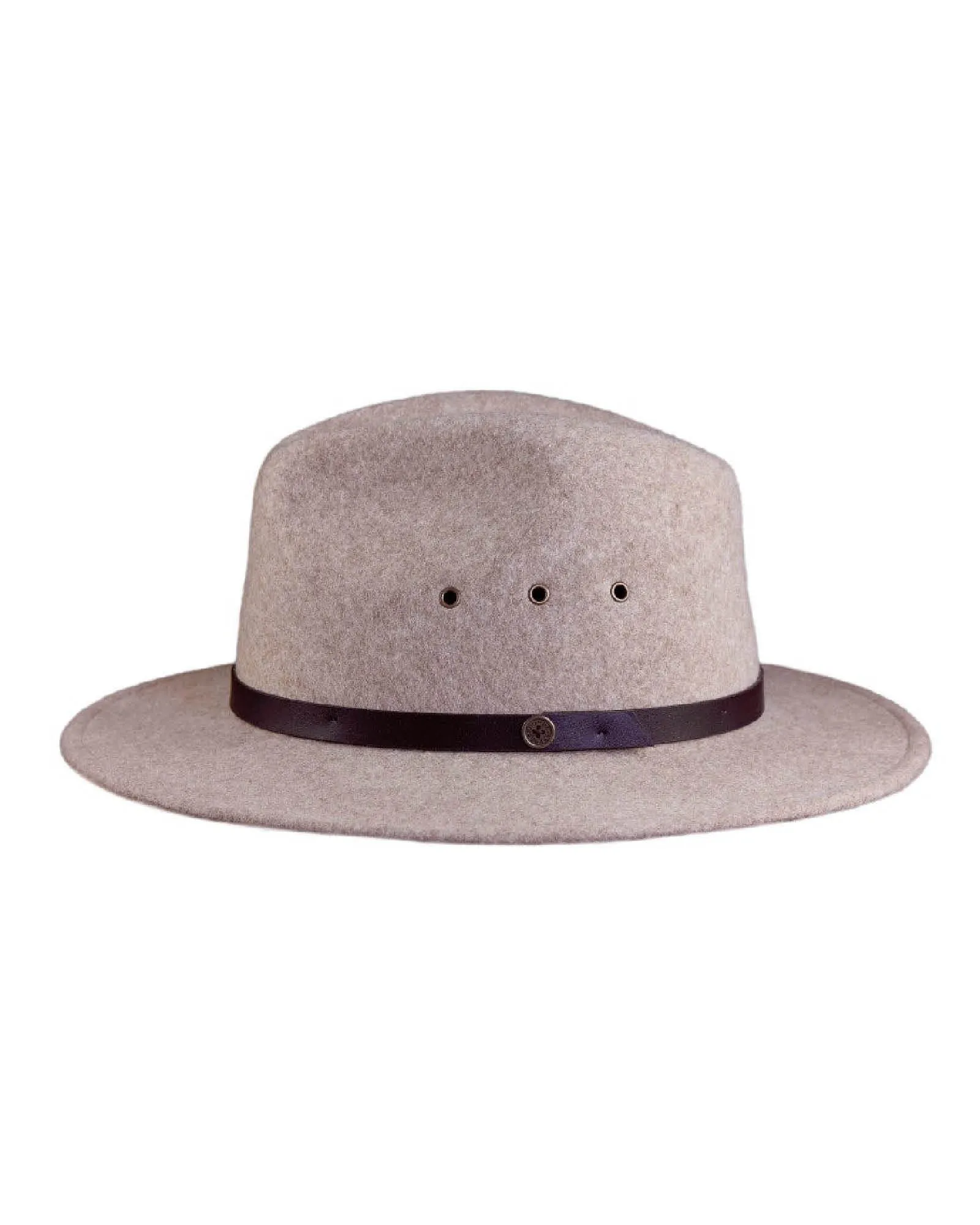 The RataTat Crushable Felt Hat  - Fawn - Kids