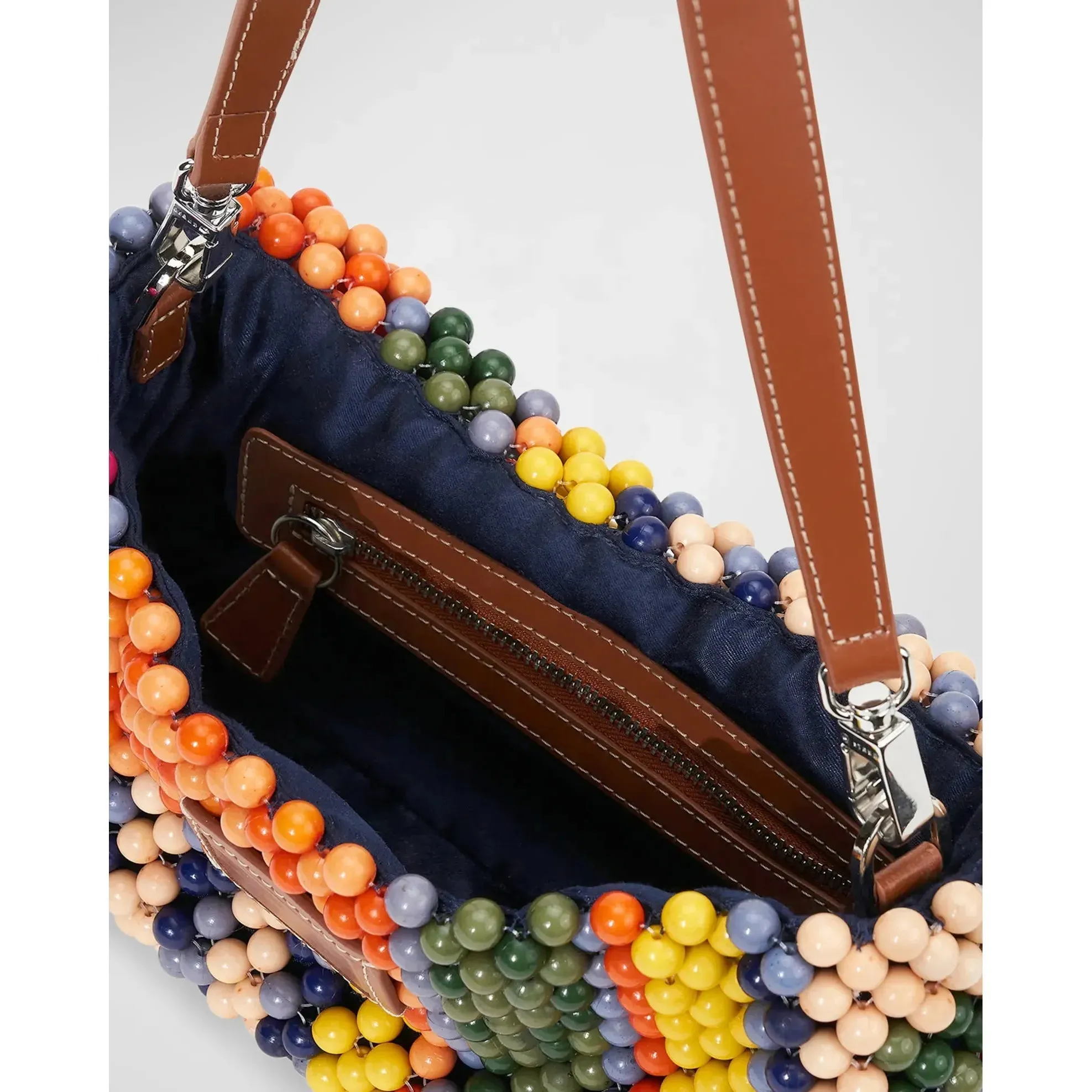 Timmy Beaded Shoulder Bag