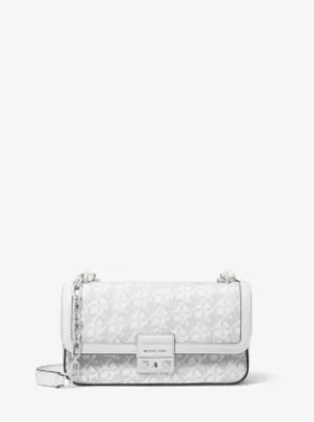 Tribeca Small Empire Signature Logo Shoulder Bag