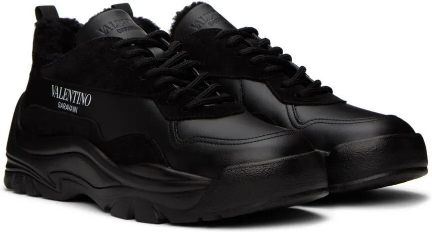 Valentino Garavani Black Gumboy Sneakers