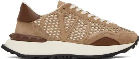 Valentino Garavani Brown Netrunner Sneakers