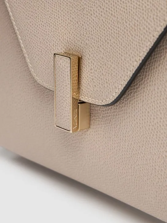 Valextra   Mini Iside grained leather bag 