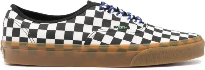 Vans Authentic checkerboard sneakers White