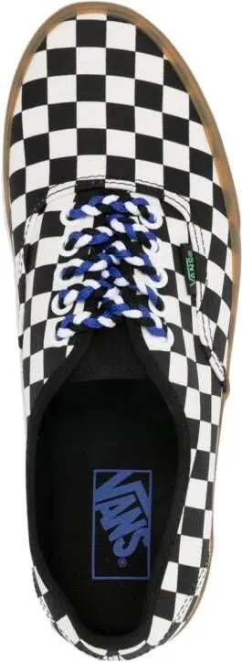 Vans Authentic checkerboard sneakers White