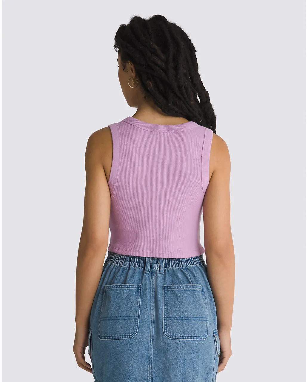 Vans Drew Rib Tank Top - Smoky Grape