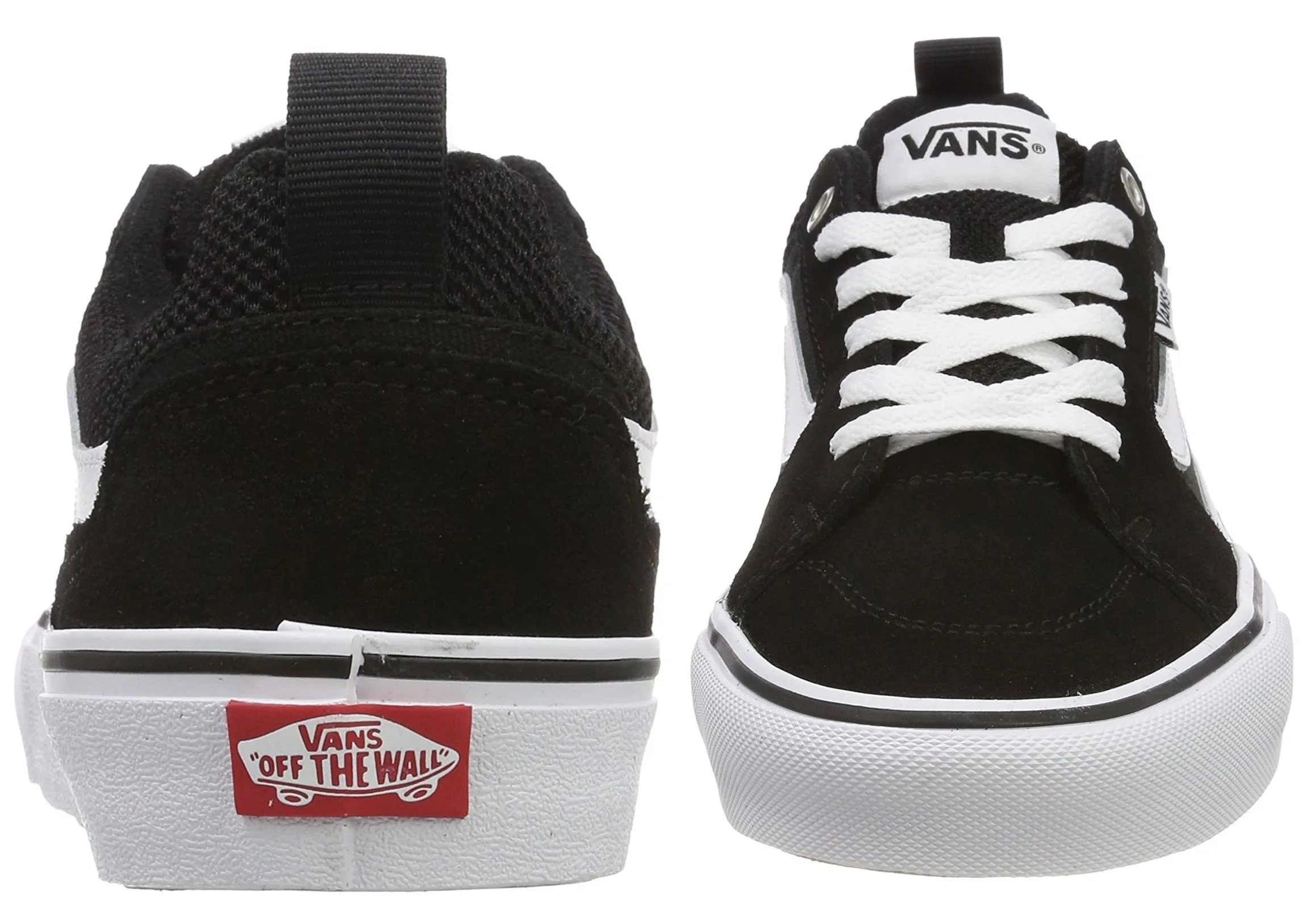 VANS Filmore Suede Casual Trainers Black White