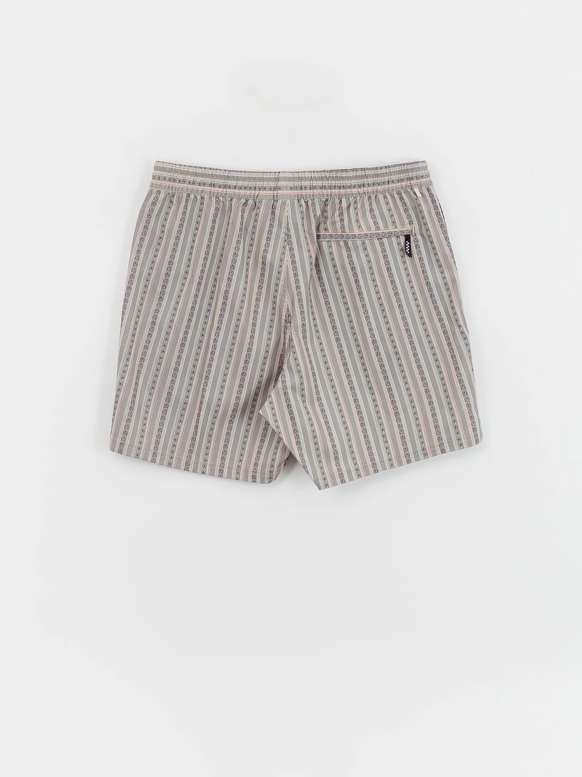 Vans Primary Stripe Elastic Boardshorts (oatmeal/black)