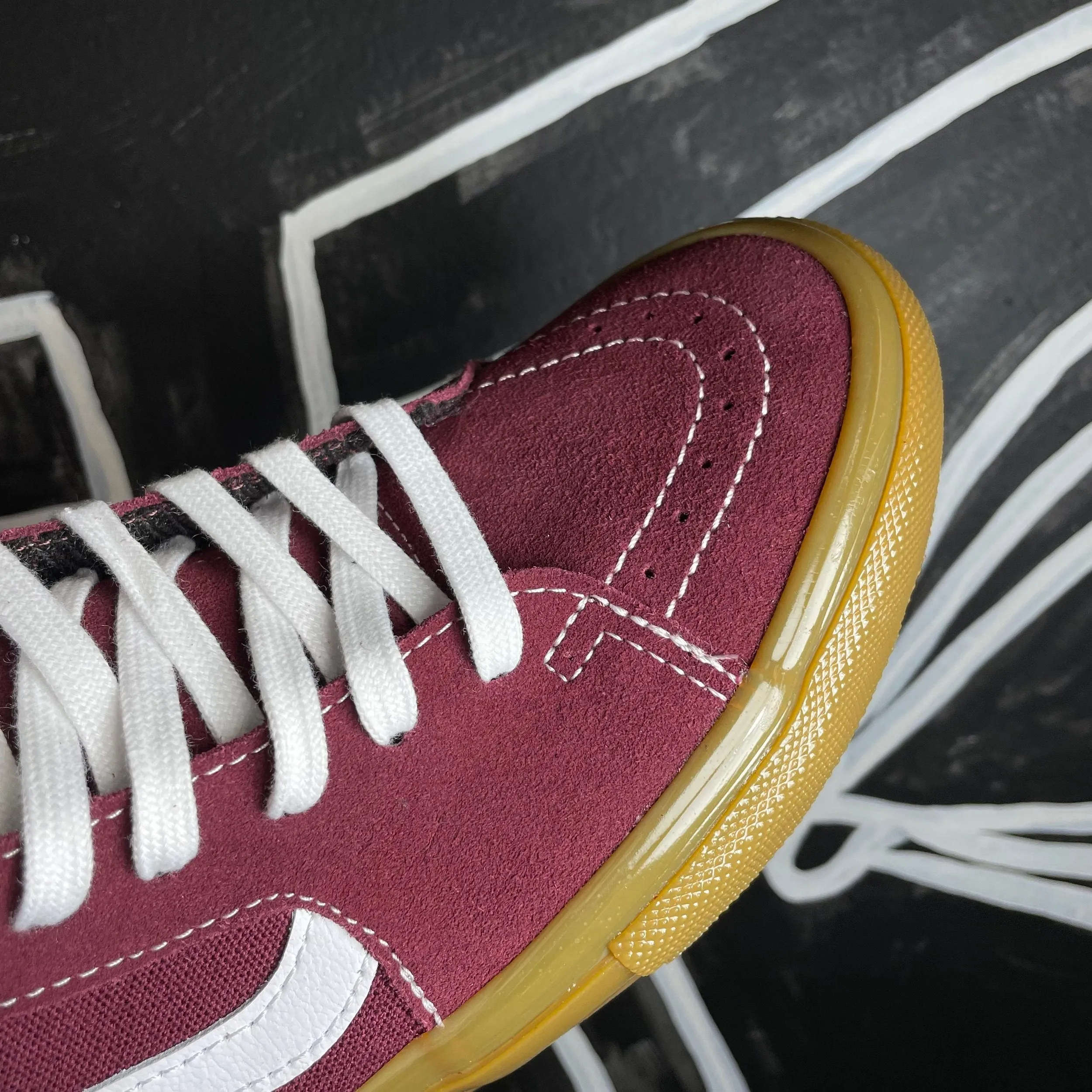 VANS SKATE SK8 HI PORT/GUM