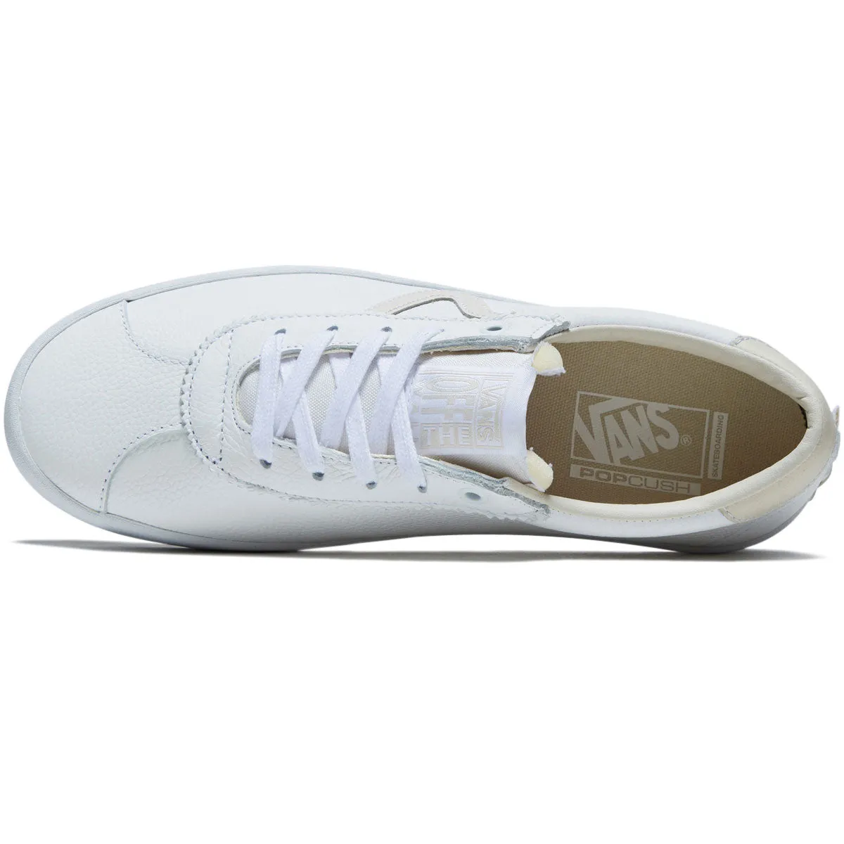 VANS SKATE SPORT LEATHER VINTAGE WHITE