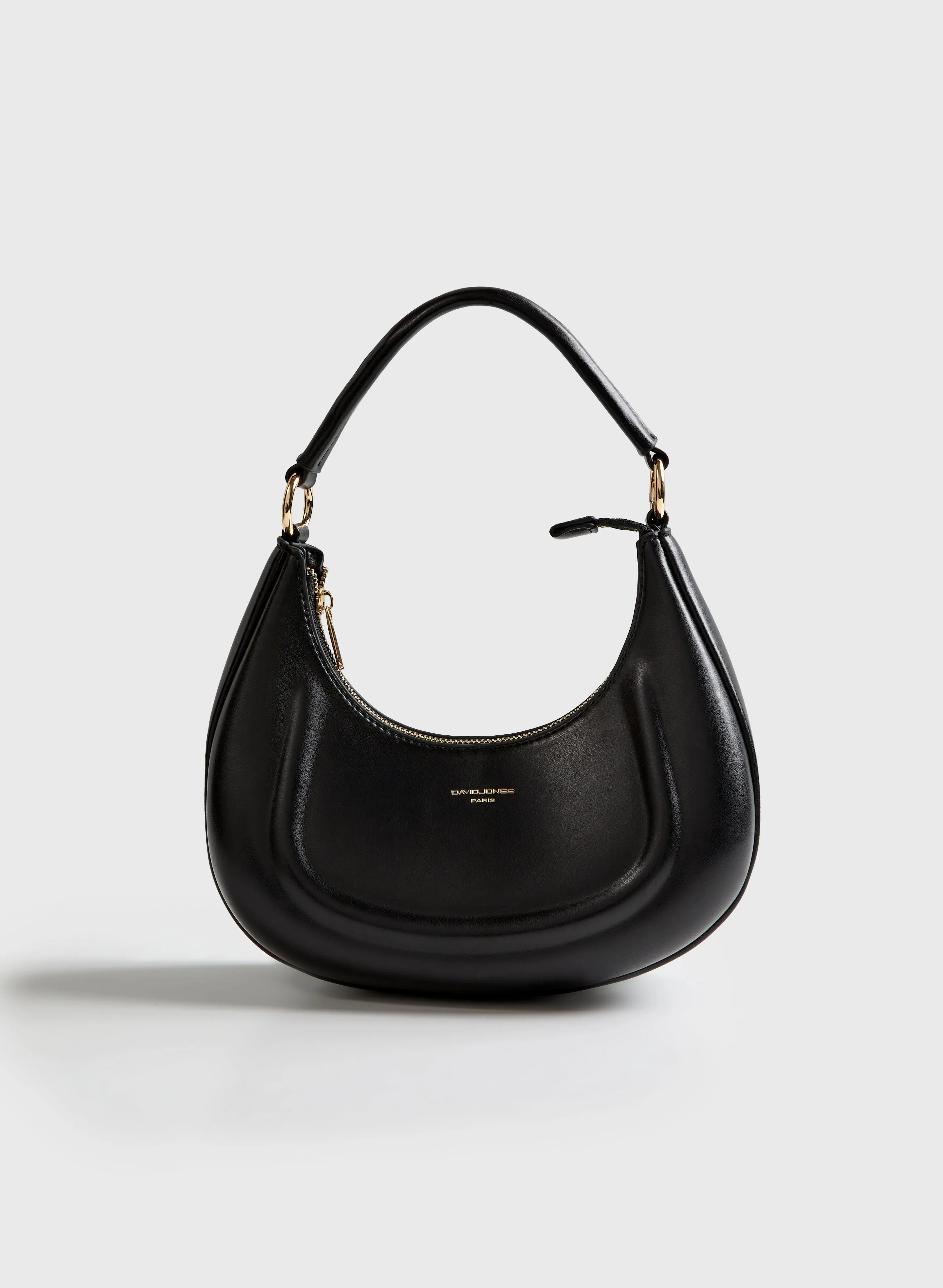 Vegan Leather Crescent Bag