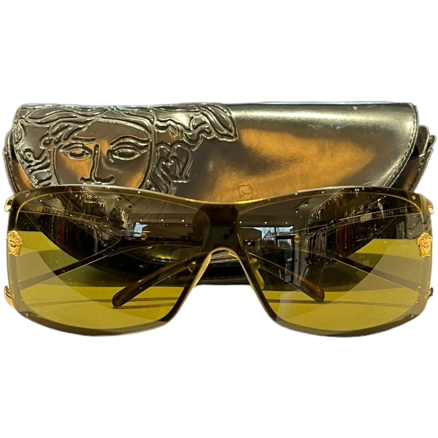 Versace Gold Sunglasses