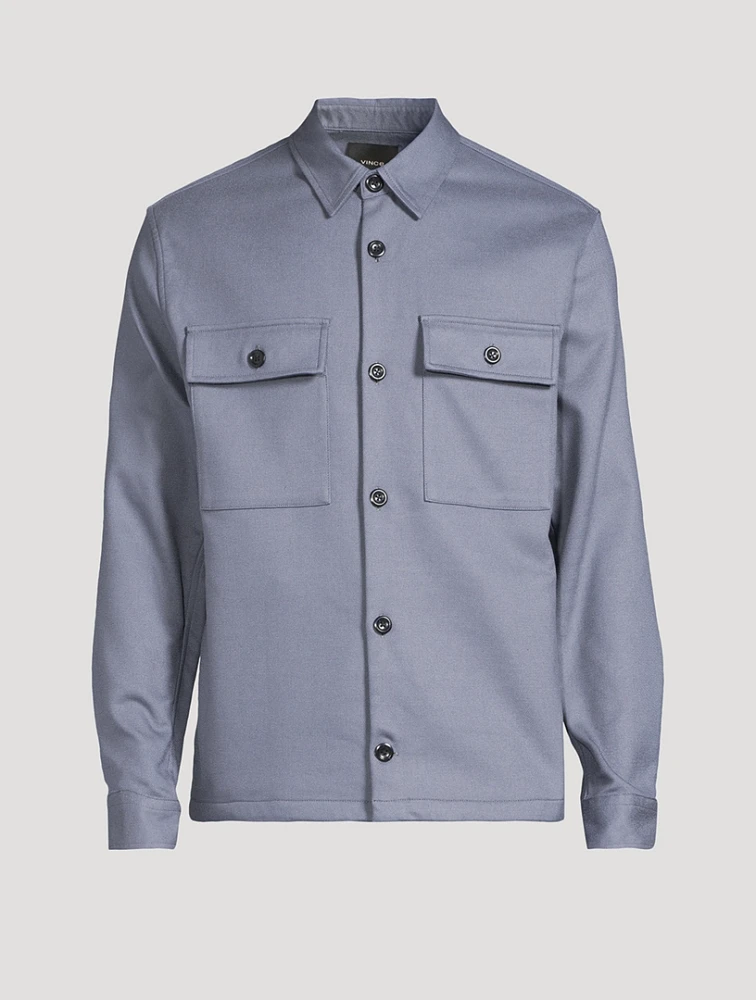 VINCE Double-Face Workwear Shirt