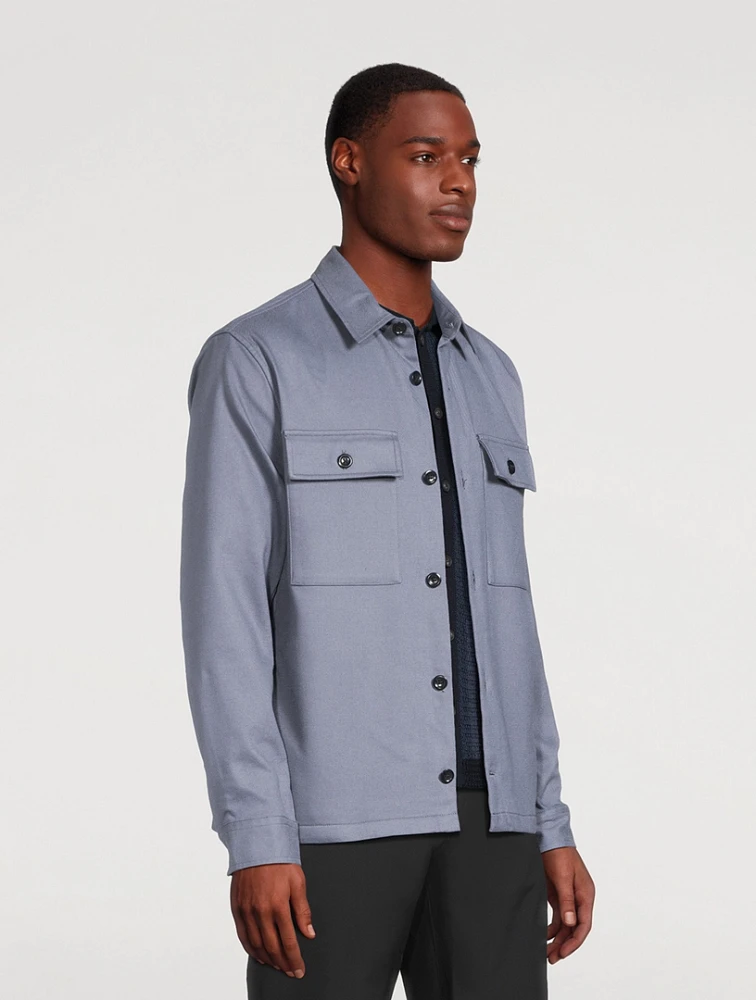 VINCE Double-Face Workwear Shirt