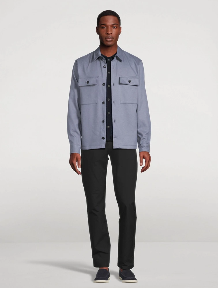 VINCE Double-Face Workwear Shirt