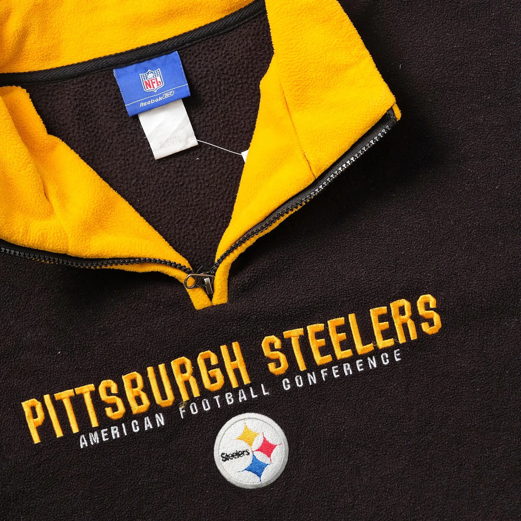 Vintage Reebok Pitttsburgh Steelers Fleece XLarge