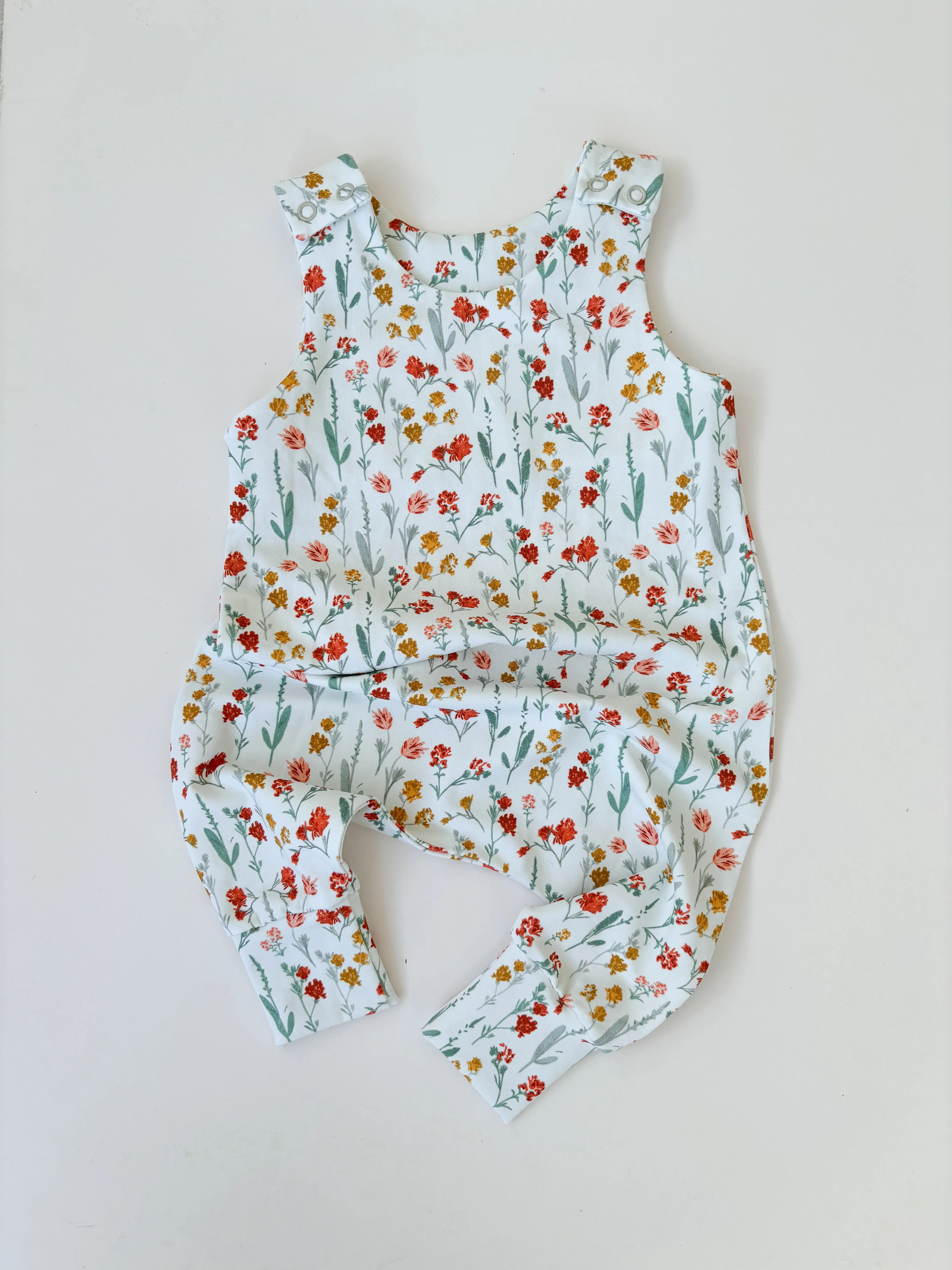 wild flowers romper