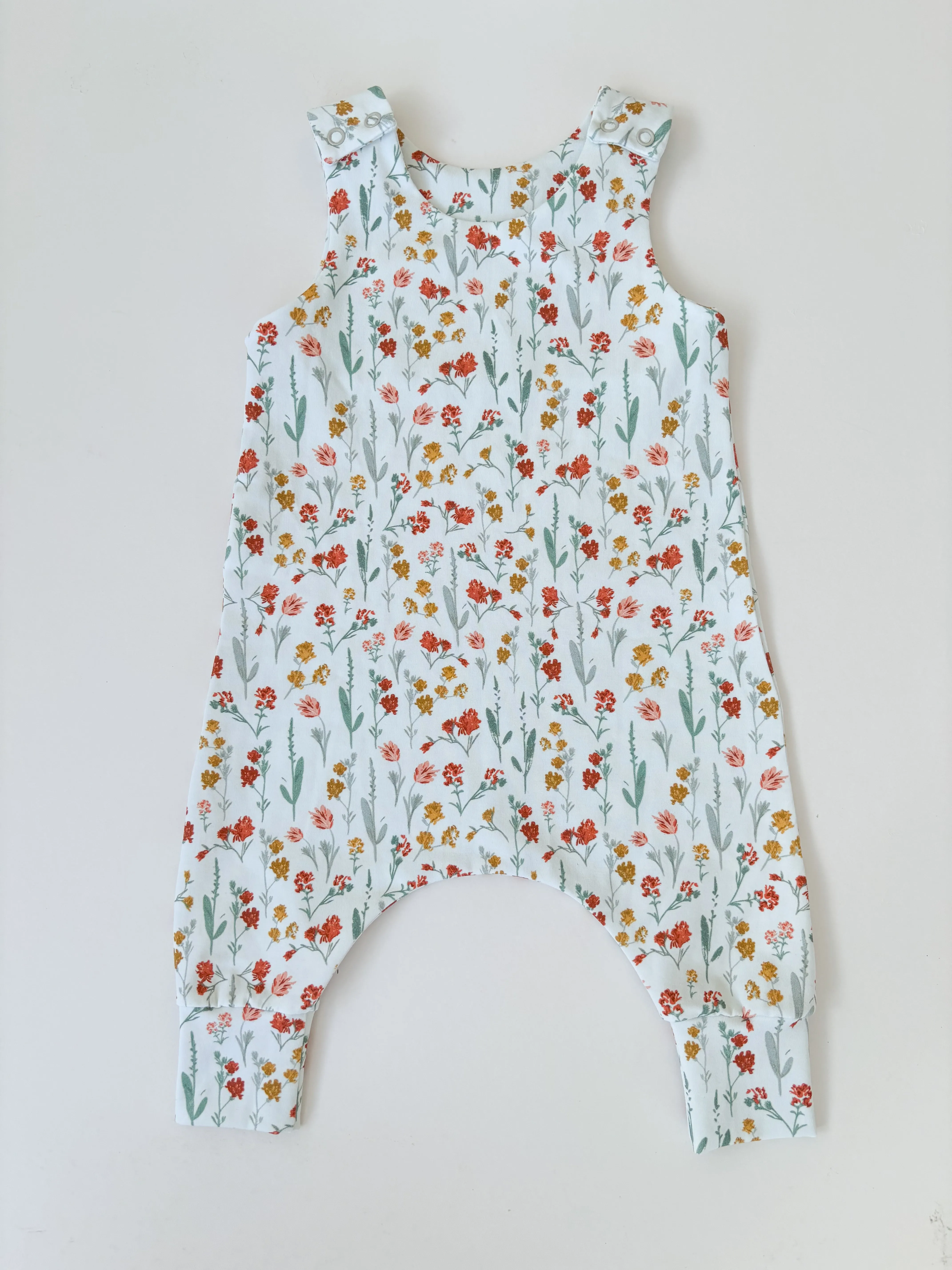 wild flowers romper