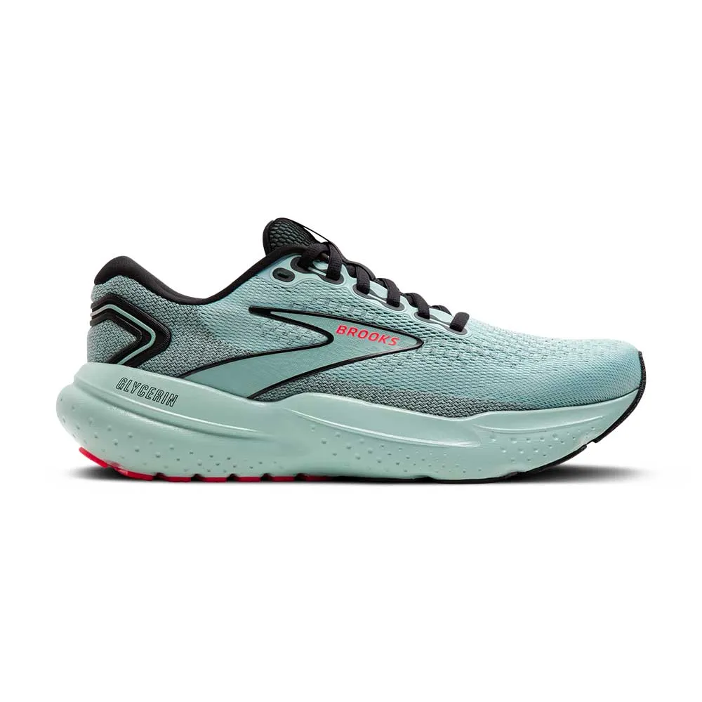 Women's Glycerin 21 Running Shoe - Cloud/Black/Pink - Regular (B)