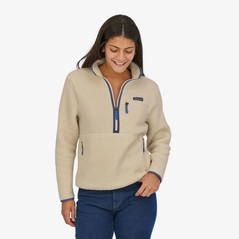 Women's Patagonia Retro Pile Fleece Marsupial (Natural)