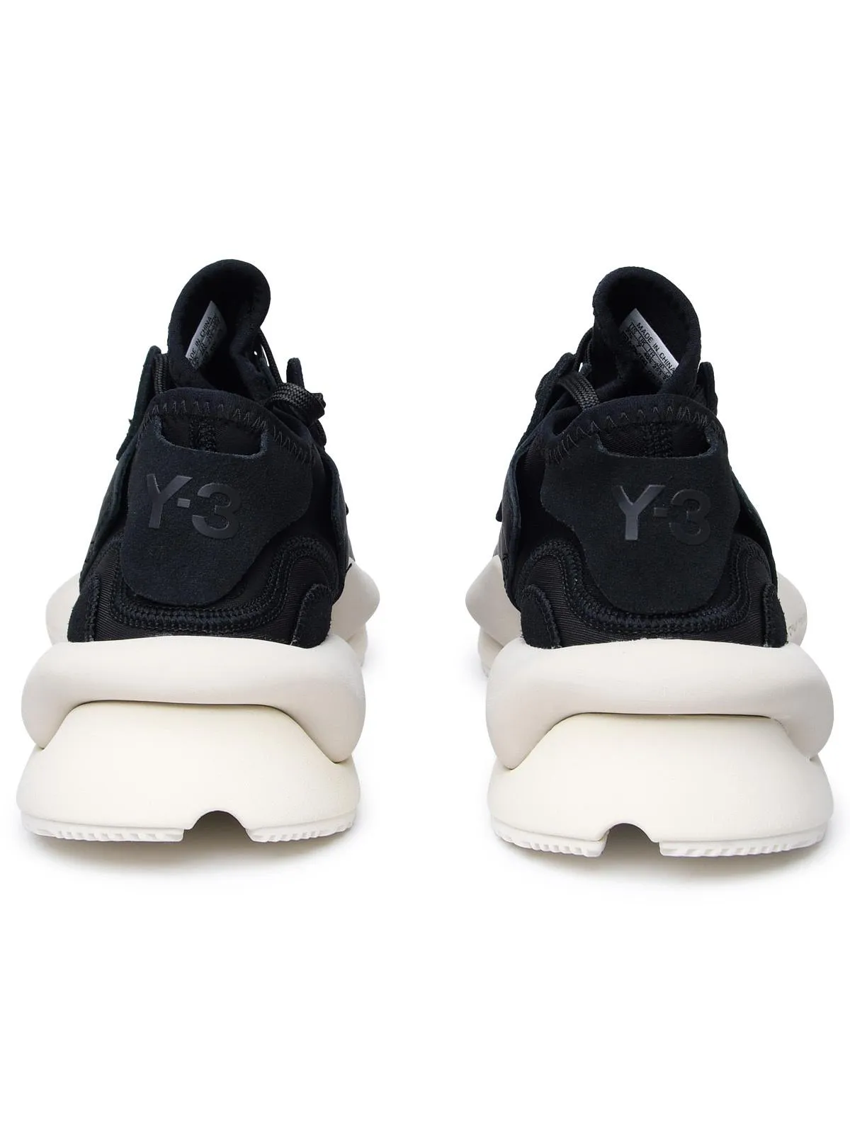 Y 3    Y 3 Black Lear Blend Sneakers